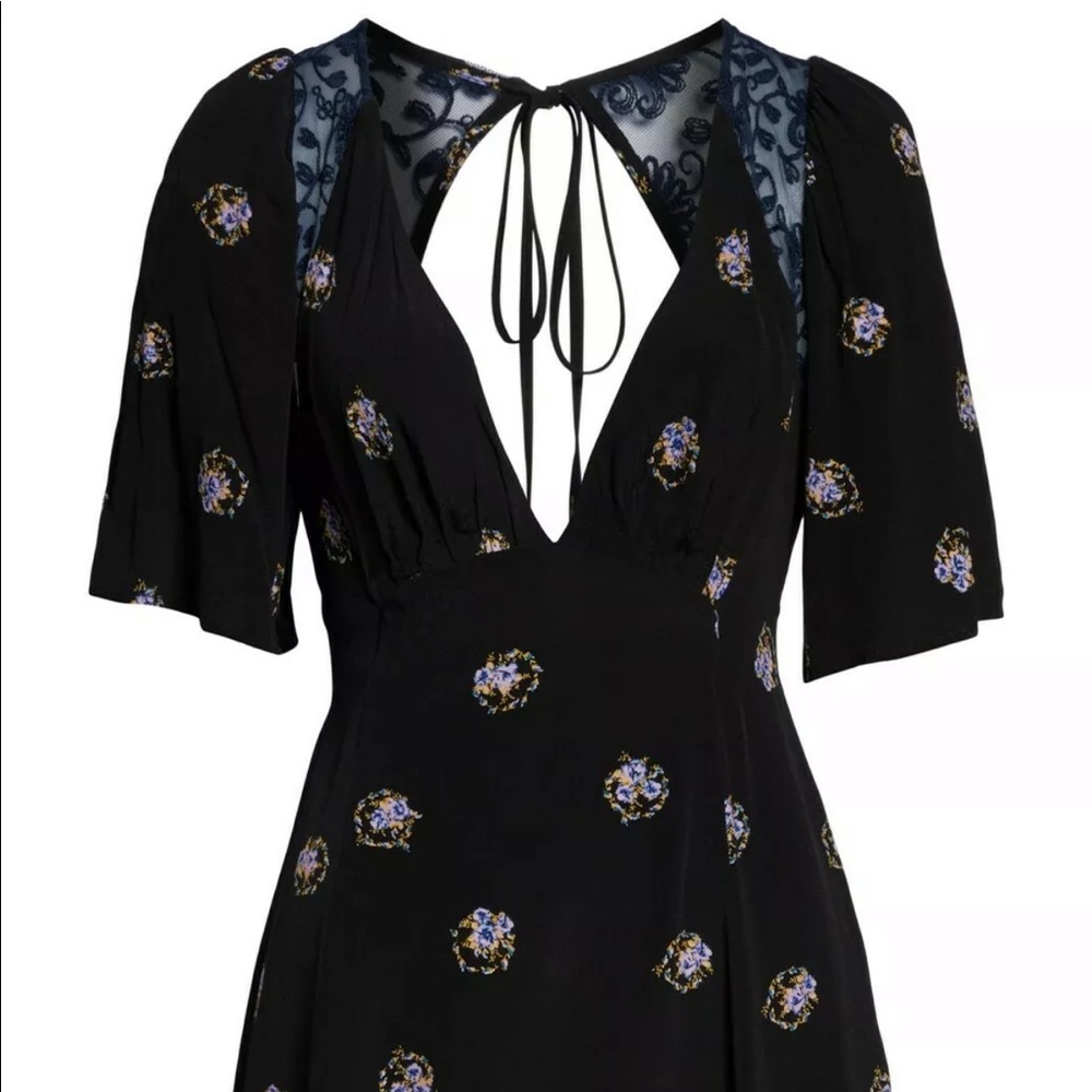 Free People Womens Mockingbird Mini dress